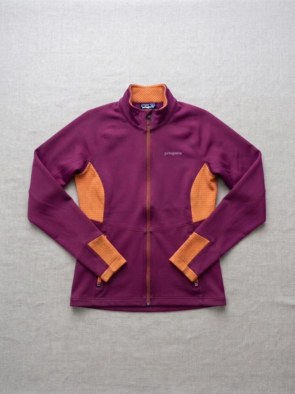 Patagonia Women's Full Zip Active Jacket Magenta Orange Size Medium